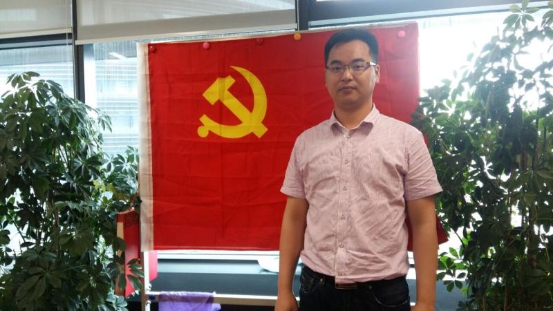 王建冬同志光荣加入中国共产党
